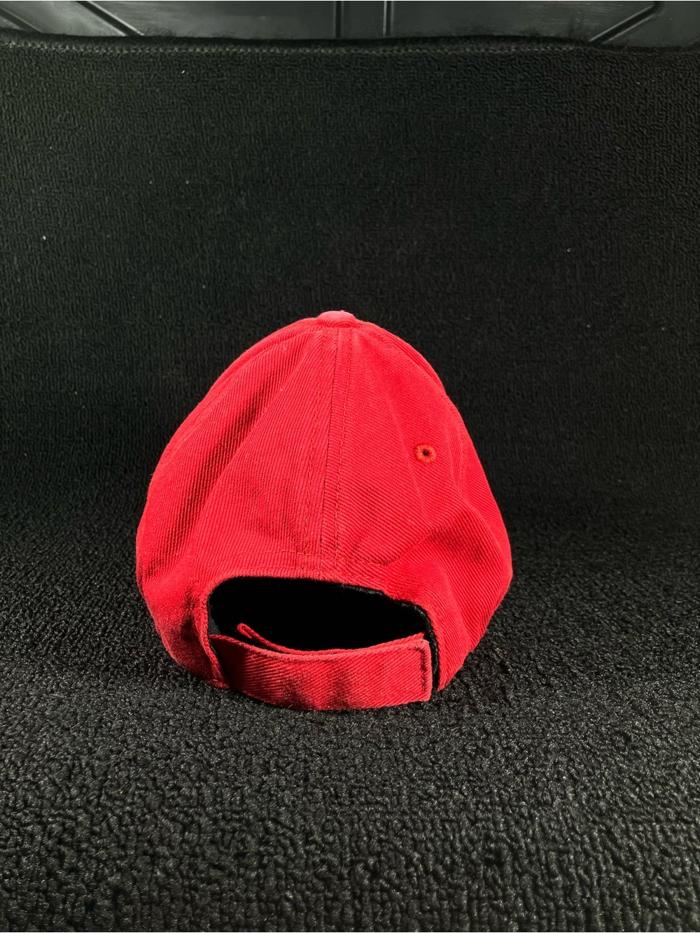 Liverpool FC Soccer Hat Cap Embroidered Crest OTS Strapback OSFA Red - Picture 4 of 7